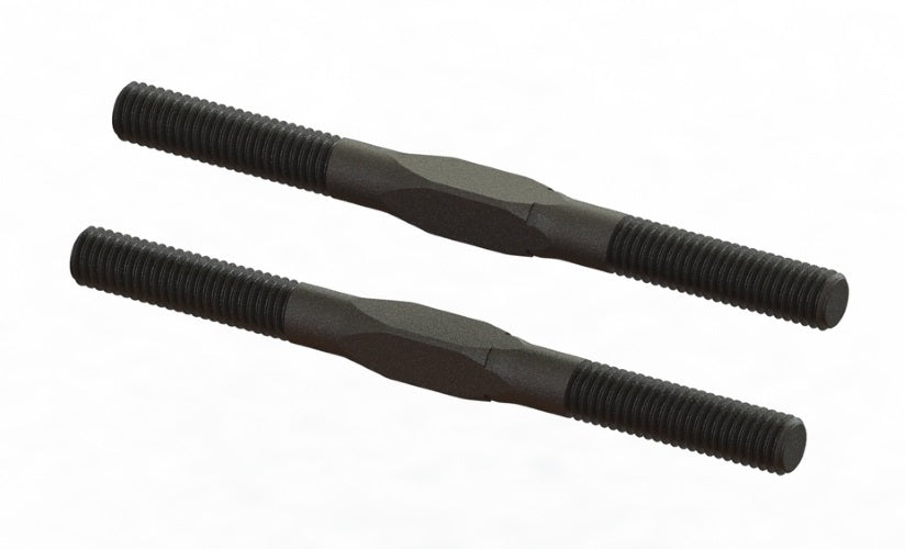 Arrma ARA330602 Steel Turnbuckle M5x65mm Black (2) 1/7 Mojave