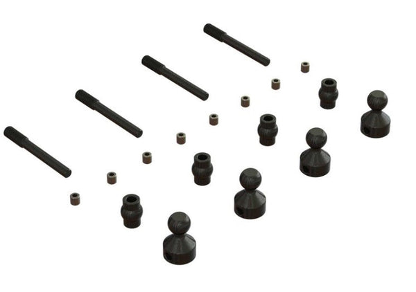 Arrma ARA330614 Sway Bar Hardware Set Outcast/Kraton 8S
