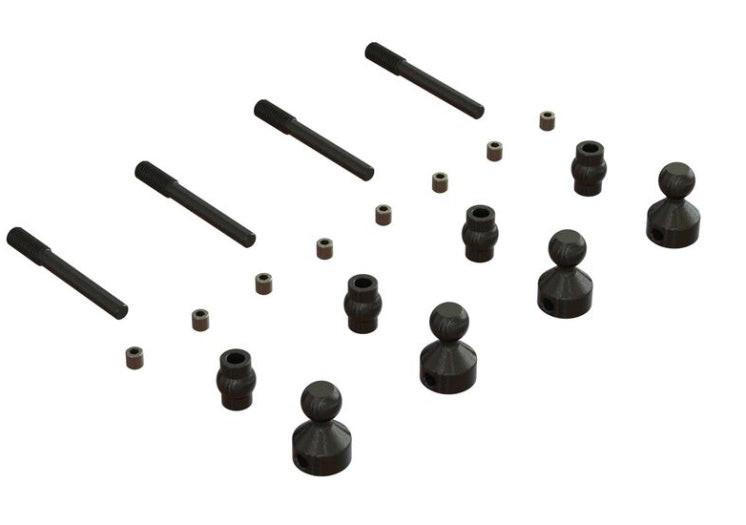 PowerHobby Arrma ARA330614 Sway Bar Hardware Set Outcast/Kraton 8S — Kraton 8S Parts