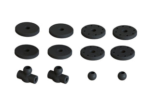 Arrma Shock Set Bore 16mm Length 117mm Piston 8x1.2mm OIL 1000cst Outcast Kraton