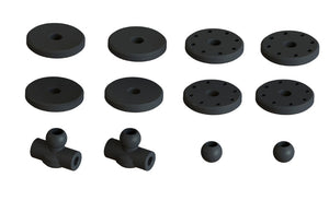 Arrma Shock Set Bore 16mm Length 134mm Piston  8x1.4mm OIL 1000cst Kraton