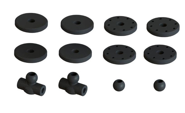 PowerHobby Arrma Shock Set Bore 16mm Length 134mm Piston 8x1.4mm OIL 1000cst Kraton