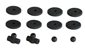 Arrma Shock Set Bore 16mm Length 124mm Piston 8X1.4mm Oil 2000CST Talion