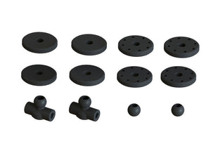 Arrma Shock Set Bore 16mm Length:77mm Piston: 8X1.2MM Oil:2000CST Infraction