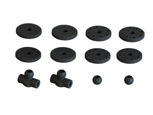 Arrma Shock Set Bore 16mm Length:77mm Piston: 8X1.2MM Oil:2000CST Infraction