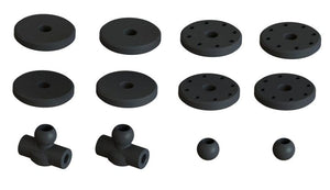 Arrma Shock Set Bore 16mm Length 87mm Piston 8X1.2MM Oil 2000CST 1/7 Felony 6S