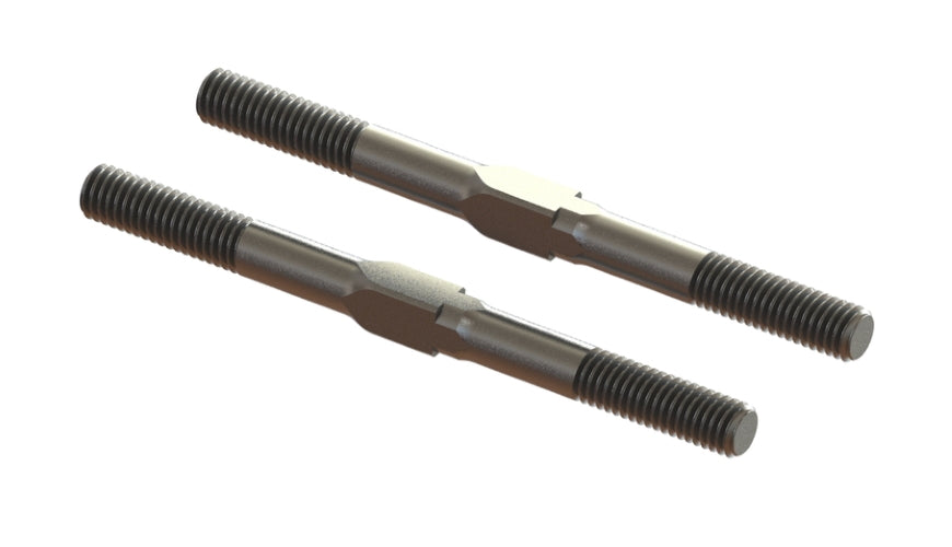 Arrma ARA330664 Steel Turnbuckle M5x65mm  Silver (2Pieces) Mojave