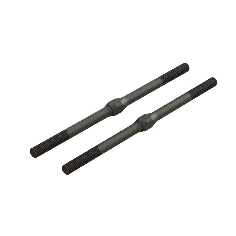 Arrma ARA330716 Steel Turnbuckle M4 x 85mm Black (2)