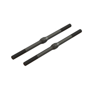 Arrma ARA330716 Steel Turnbuckle M4 x 85mm Black (2)