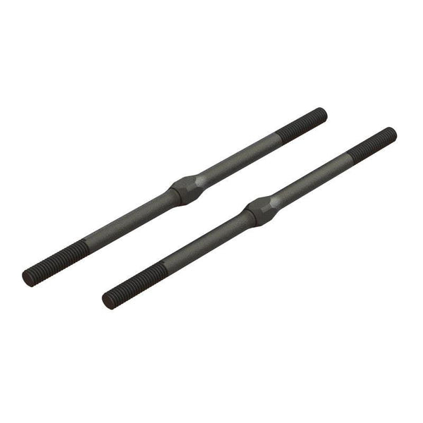 PowerHobby Arrma ARA330717 Steel Turnbuckle, M4 x 95mm Black (2)