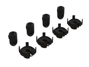 PowerHobby Arrma SHOCK ROD END & SPRING PERCH SET (4 SHOCKS) Kraton / Outcast 8S — Kraton 8S Parts