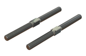 Arrma ARA330745 Steel Turnbuckle M8x105mm Silver (2) Kraton Outcast