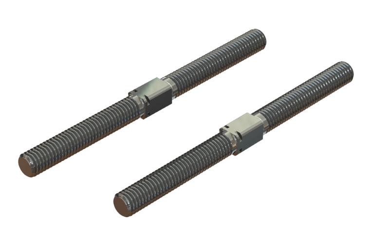 PowerHobby Arrma ARA330745 Steel Turnbuckle M8x105mm Silver (2) Kraton Outcast