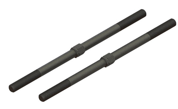 Arrma ARA340156 Steel Turnbuckle M6x130mm (Black) (2) Kraton 8S Outcast 8S