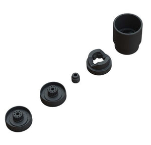 Arrma ARA340165 Servo Saver Plastic Parts Set Kraton 4X4 8S Outcast 8S