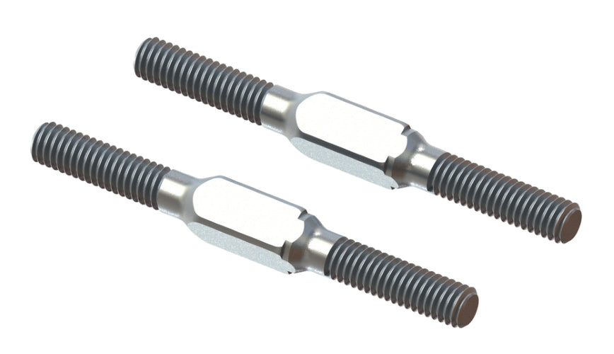 Arrma ARA340176 Steel Turnbuckle M4x45mm Silver (2) Typhon