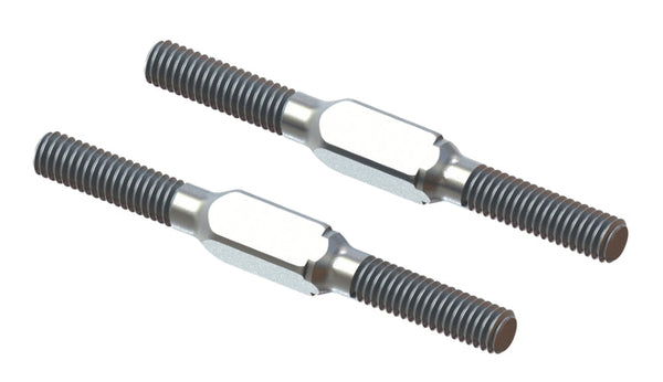 Arrma ARA340176 Steel Turnbuckle M4x45mm Silver (2) Typhon