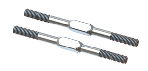 Arrma ARA340177 Steel Turnbuckle M4x60mm Silver (2) Mojave