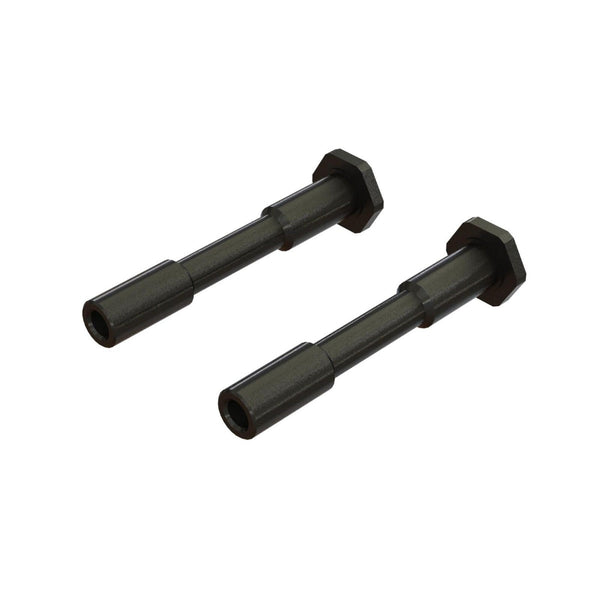 Arrma ARA340186 Steel Steering Post 6x42mm Black (2)