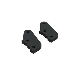 PowerHobby Arrma ARA340188 Aluminum Steering Plate Black (2)