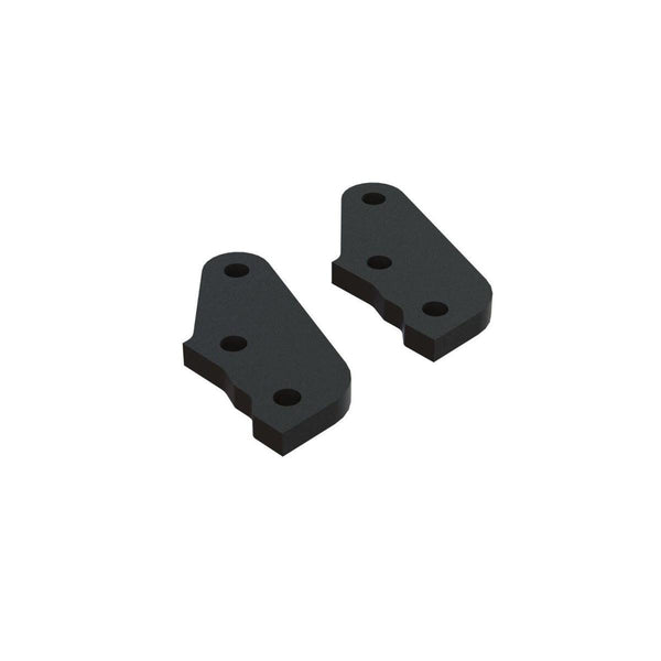 PowerHobby Arrma ARA340188 Aluminum Steering Plate Black (2)