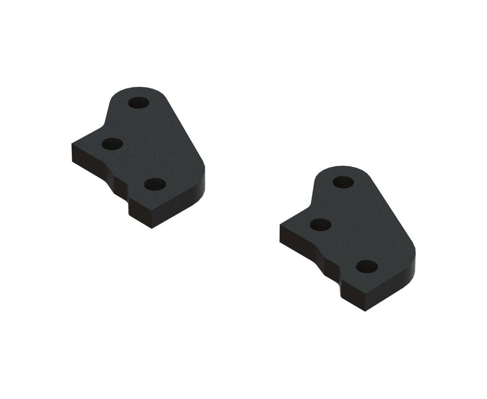 Arrma ARA340194 Aluminum Steering Plate B Black (2)