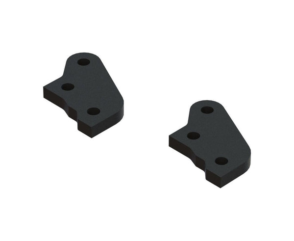 Arrma ARA340194 Aluminum Steering Plate B Black (2)