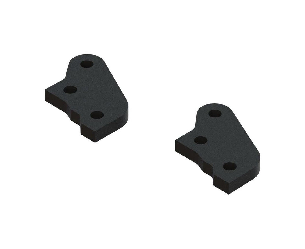 PowerHobby Arrma ARA340194 Aluminum Steering Plate B Black (2)
