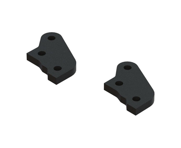 Arrma ARA340194 Aluminum Steering Plate B Black (2)