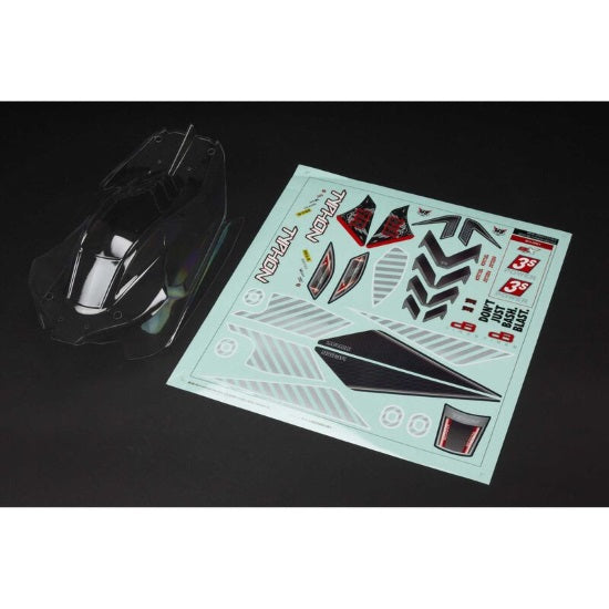 Arrma ARA402270 1/10 Clear Body with Decals TYPHON 4X4