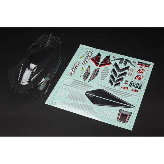 PowerHobby Arrma ARA402270 1/10 Clear Body with Decals TYPHON 4X4 — Typhon Parts