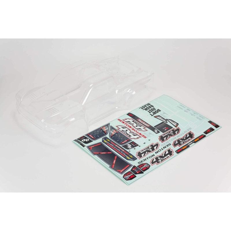 PowerHobby Arrma ARA402313 Senton 4X4 Clear Body w/Decals And Window Masks — Bodies