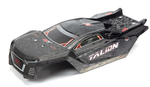 Arrma ARA406161 Talion EBX 6S Blx Painted Decaled Trimmed Body Black