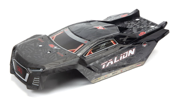 Arrma ARA406161 Talion EBX 6S Blx Painted Decaled Trimmed Body Black