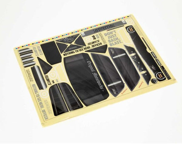 Arrma ARA410011 Clear Body Trimmed FELONY 6S BLX