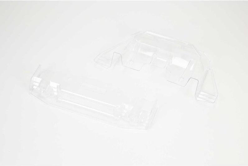 PowerHobby Arrma ARA410012 Clear Splitter And Diffuser Trimmed FELONY 6S BLX — Felony Parts