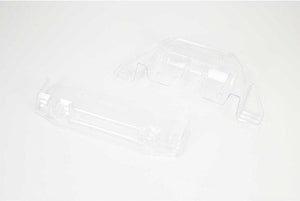 Arrma ARA410012 Clear Splitter And Diffuser Trimmed FELONY 6S BLX