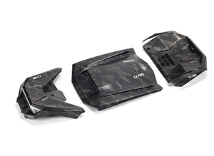 Arrma ARA411023 Exterior Body Panels Painted Black Camo FIRETEAM