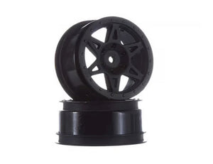 Arrma ARA510038 Wheel Front, Black: Raider
