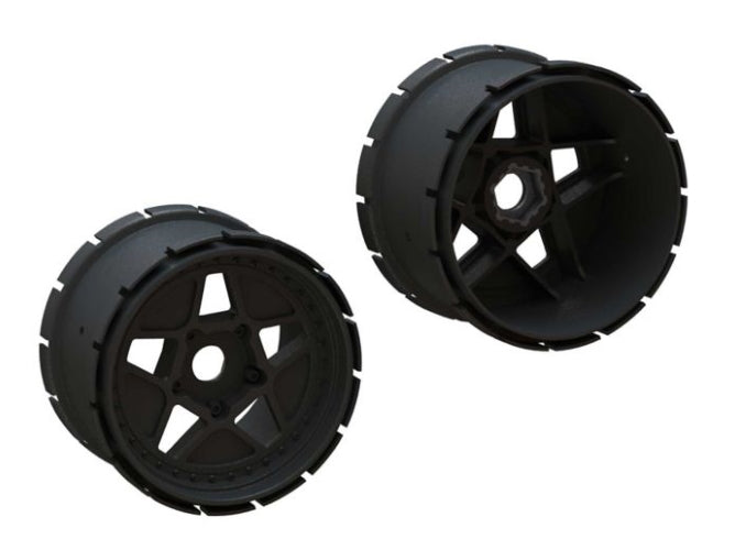 Arrma ARA510123 MT Wheels 4.9in 24mm Hex (2) Outcast 8S