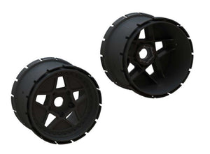 Arrma ARA510123 MT Wheels 4.9in 24mm Hex (2) Outcast 8S