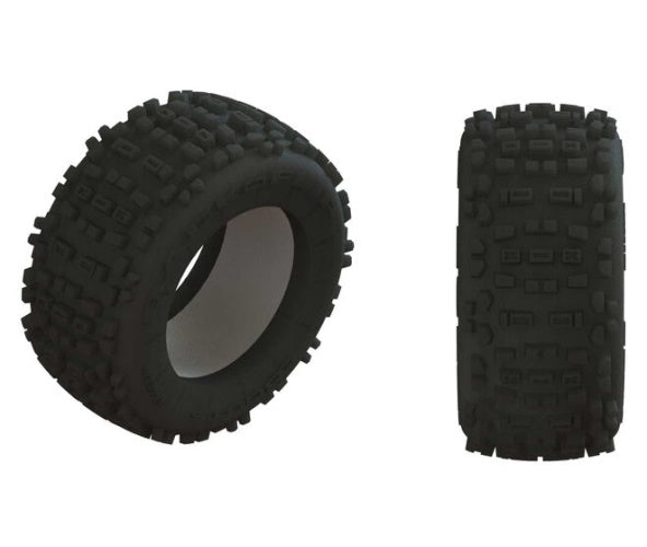 Arrma ARA520056 dBoots Backflip Tires & Inserts (2) Outcast 8S
