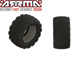 Arrma ARA520059 dBoots Copperhead2 Mt Tires & Inserts 1/5 Kraton / Outcast