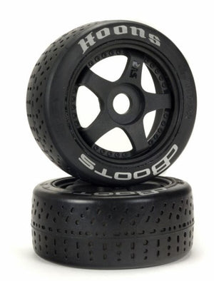 Arrma ARA550070 1/7 Infraction / Limitless dBoots Hoons Silver Belted Tires