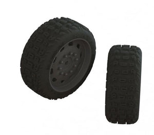 Arrma ARA550083 dBoots KATAR 35/085 2.4 Tire Set Glued (1 Pair) Infraction / Vendetta 4X4