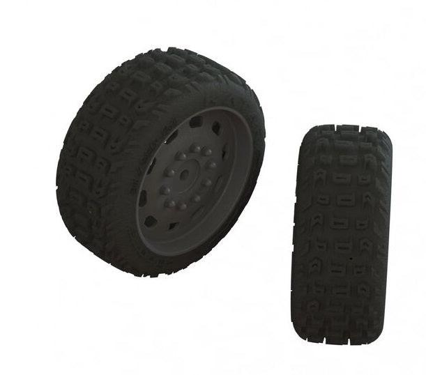 PowerHobby Arrma ARA550083 dBoots KATAR 35/085 2.4 Tire Set Glued (1 Pair) Infraction / Vendetta 4X4 — Vendetta Parts