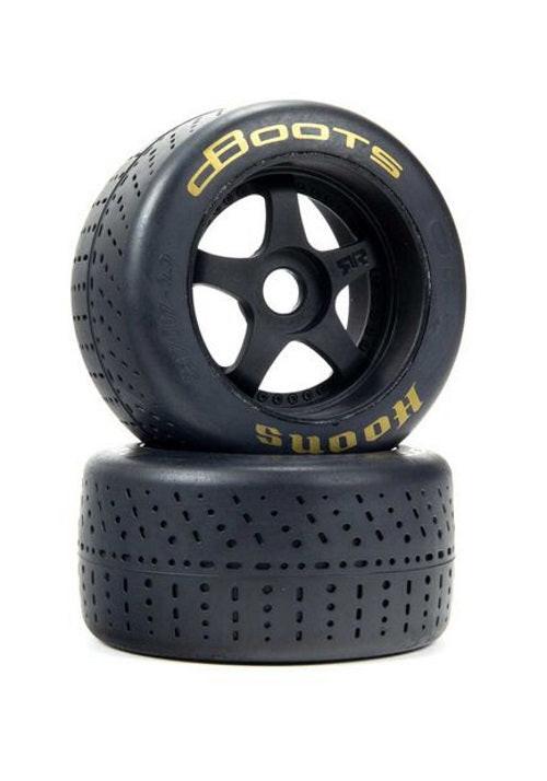 PowerHobby Arrma ARA550085 1/7 dBoots Hoons Rear 107 Gold Belted Tires 17mm (2)