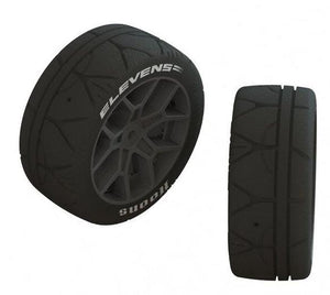 PowerHobby Arrma ARA550093 dBoots ELEVENS 35/085 2.4 White Tire Set (2) Infraction / Invedetta 4x4 — Infraction 3S Parts