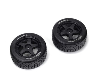 Arrma ARA550096 dBoots Hoons 35/085 2.4 (Silver) Belted 5-Spoke