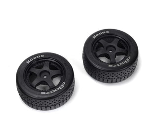 PowerHobby Arrma ARA550096 dBoots Hoons 35/085 2.4 (Silver) Belted 5-Spoke